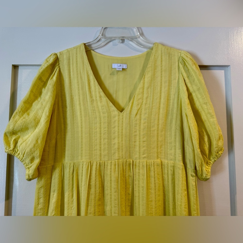 J Jill Yellow Women’s Dress - Picture 2 of 4